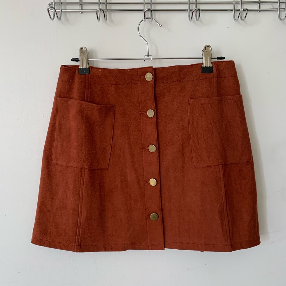 Button Down Skirt